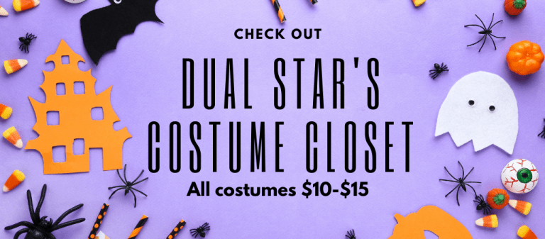 Dual Star Costume Closet! Halloween 2020 - Dual Star Academy of Dance